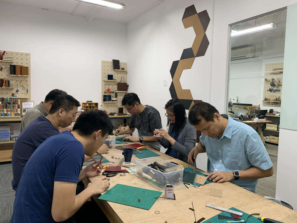Leather Workshop Singapore | Handmade Leather Craft | Culturally ...